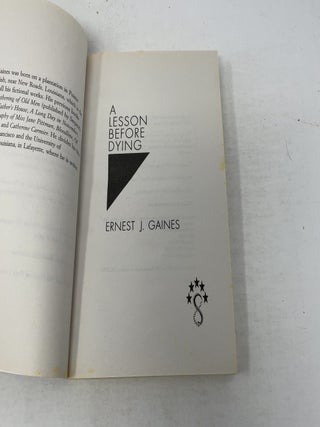 A Lesson Before Dying