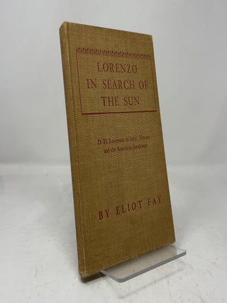 Item #458194 Lorenzo in Search of the Sun. Eliot Fay