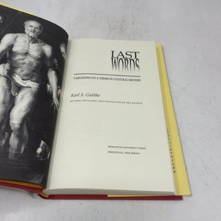Last Words: Variations on a Theme in Cultural History