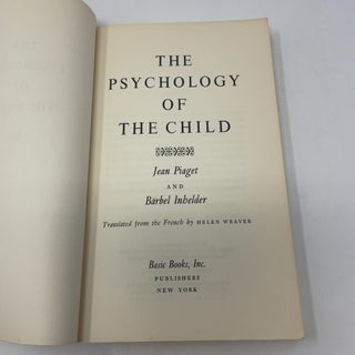 The Psychology of the Child