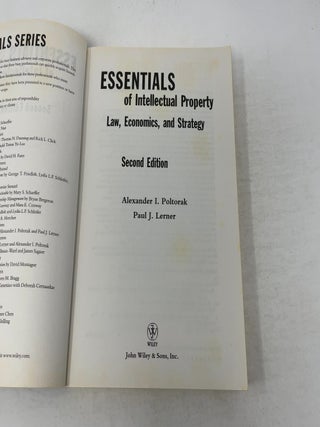 Essentials of Intellectual Property