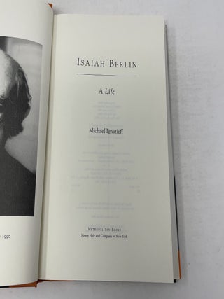 Isaiah Berlin: A Life