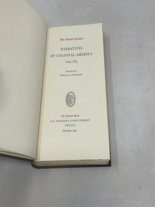 Narratives Of Colonial America