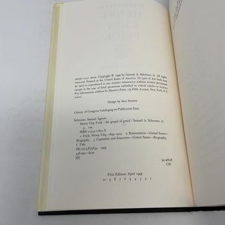 Henry Clay Frick, The Gospel of Greed