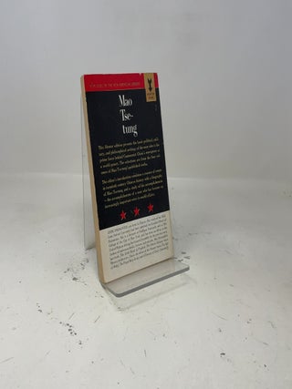 Mao Tse-Tung: An Anthology of His Writing