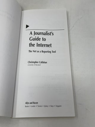 Journalist's Guide to the Internet, The Net as a Reporting Tool