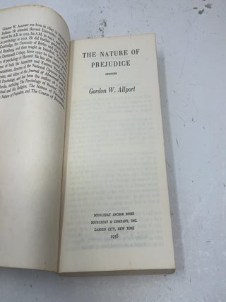 The Nature of Prejudice