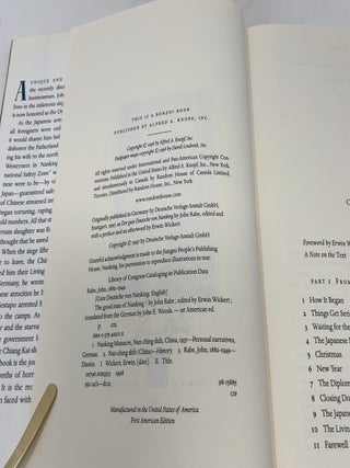 The Good Man of Nanking: The Diaries of John Rabe