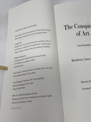 The Conspiracy of Art