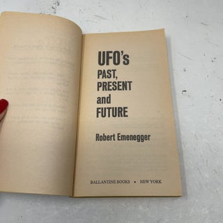 UFO's, past, present, and future