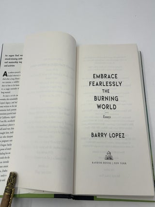 Embrace Fearlessly the Burning World