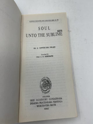 Soul unto the sublime