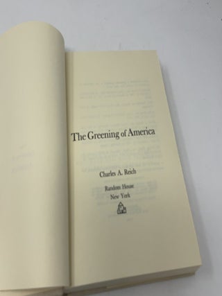 The Greening of America