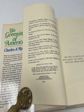 The Greening of America