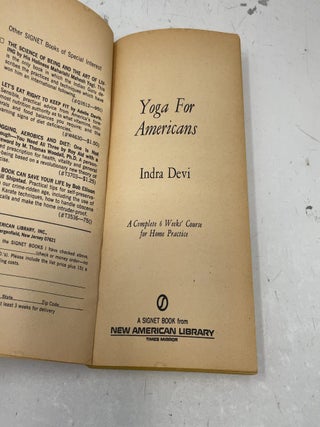 Yoga for Americans