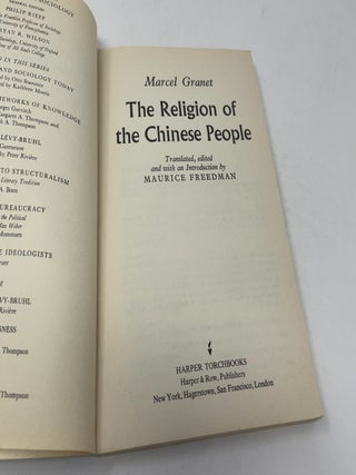 The Religion of the Chinese People