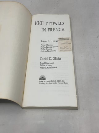 1001 pitfalls in French