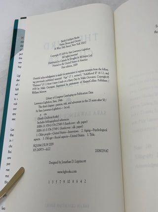 The Third Chapter: Passion, Risk, and Adventure in the 25 Years After 50