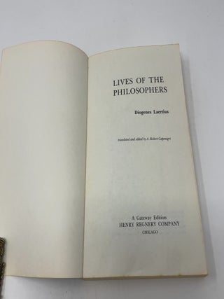 Lives of the Philopsphers