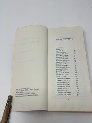 Lives of the Philopsphers