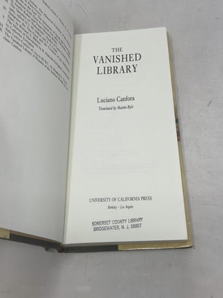 The Vanished Library