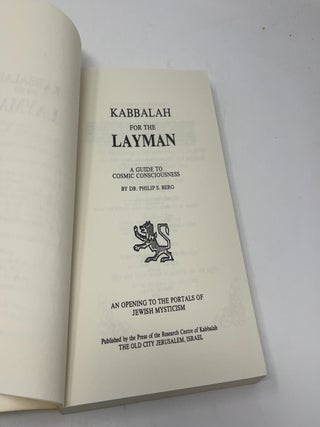 The Kabbalah for the Layman, Volume 1