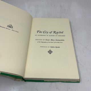 The Cry of Rachel