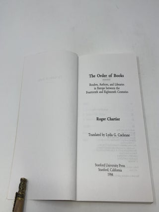 The Order of Books