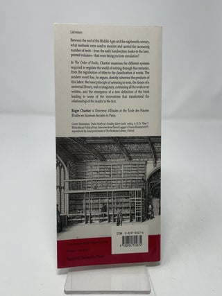 The Order of Books