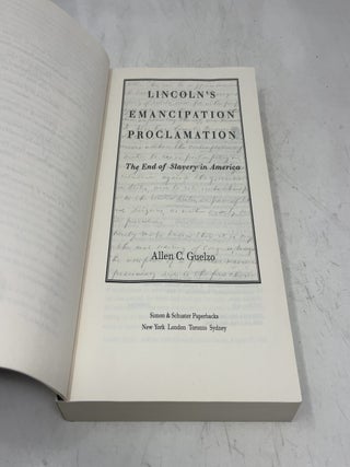 Lincoln's Emancipation Proclamation