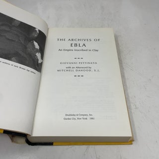 The Archives of Ebla