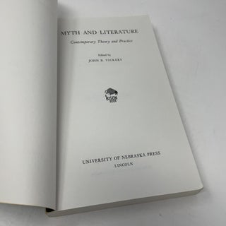 Myth and Literature: Contemporary Theory and Practice, 34 Essays