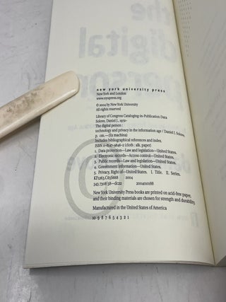 The Digital Person