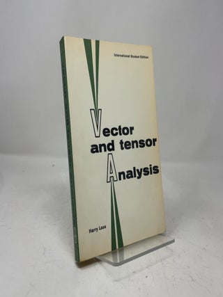 Item #462496 Vector and Tensor Analysis. Harry Lass