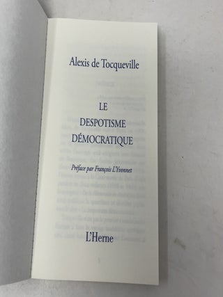 Le Despotisme Democratique