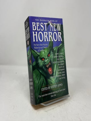 Item #462722 The Mammoth Book of Best New Horror. Stephen Jones
