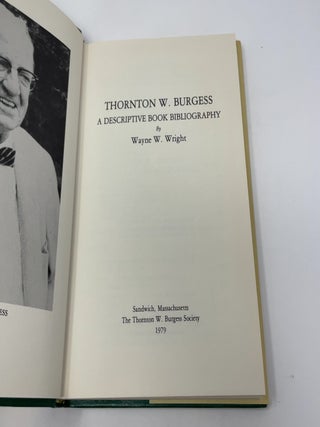 Thornton W. Burgess, A descriptive book bibliography