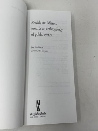 Models and Mirrors: Towards an Anthropology of Public Events