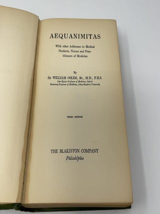 Aequanimitas