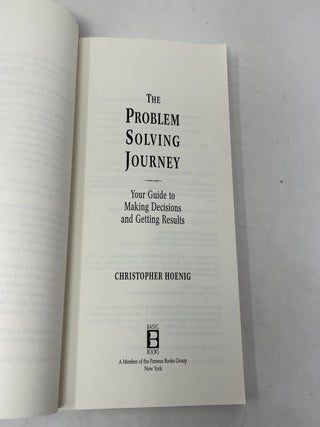 The Problem Solving Journey
