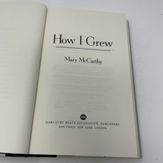 How I grew