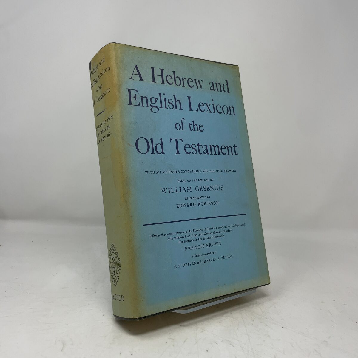 A Hebrew and English Lexicon of the Old Testament | Francis Brown 