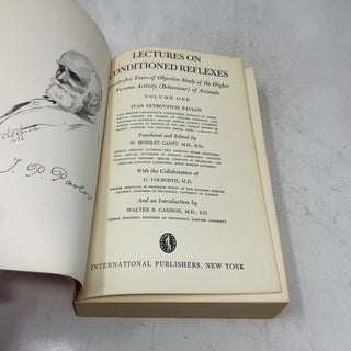 Lectures on Conditioned Reflexes