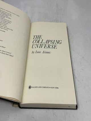 The Collapsing Universe: The Story of the Black Holes