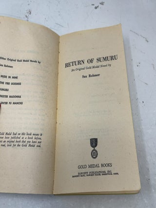 Return of Sumuru