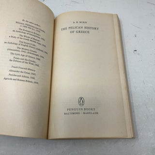The Pelican History of Greece