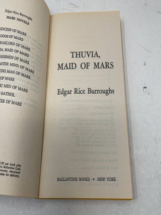 Thuvia Maid of Mars