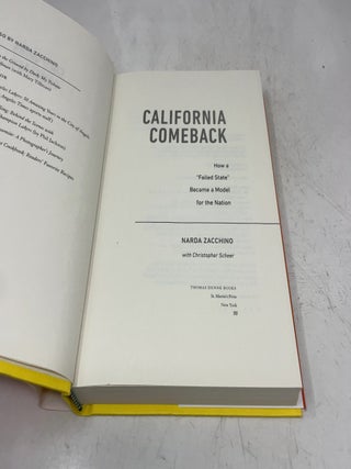 California Comeback: How A "Failed State" Became a Model for the Nation