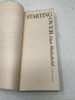 Starting Over