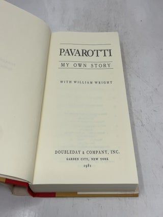 Pavarotti, My Own Story